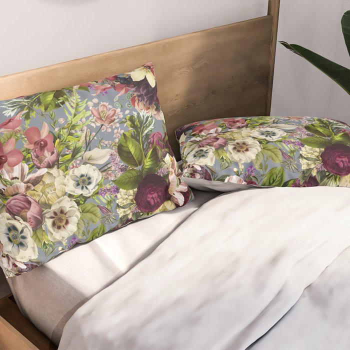 Modena Vintage Florals Pillow Sham Gallery Image 2
