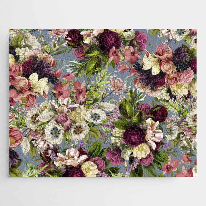 Modena Vintage Florals Jigsaw Puzzle Gallery Image 1