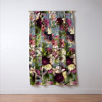 Modena Vintage Florals Window Curtain Gallery Image 3