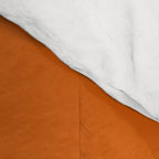 Happy Flower Retro 60s 70s Vibe Orange Yellow Cream Comforter Gallery Image 4