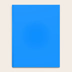 Blue Solid Color Bright Vivid Bold Accent Notebook Gallery Image 4