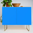 Blue Solid Color Bright Vivid Bold Accent Credenza Gallery Image 1