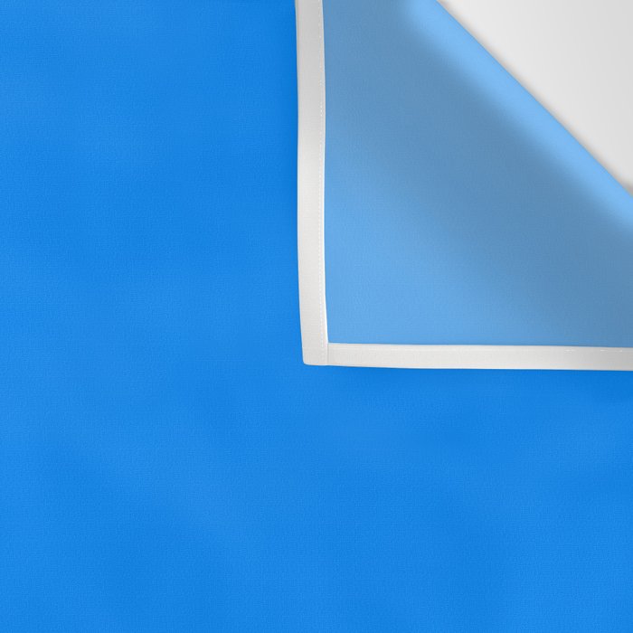 Blue Solid Color Bright Vivid Bold Accent Wall Tapestry Gallery Image 3