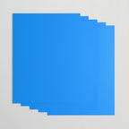 Blue Solid Color Bright Vivid Bold Accent Wrapping Paper Gallery Image 3