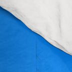 Blue Solid Color Bright Vivid Bold Accent Comforter Gallery Image 4