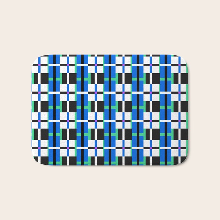 Blod Linear Aesthetics B Bath Mat Gallery Image 1