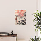 Majestic Winter Mountain Deer  Poster Gallery Image 2