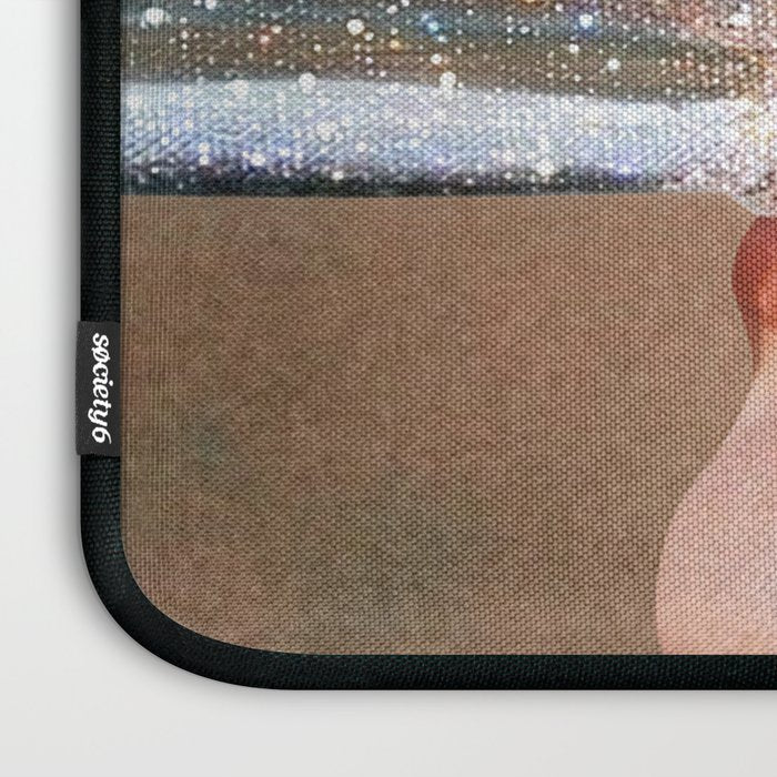 SUMMER VOL.1 - digital artwork by Yana Potter, holidays mood, weekend, stars shining, diamonds.  Laptop Sleeve Gallery Image 3