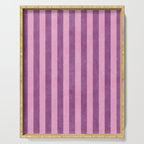 STRIPES - 004 - purple Serving Tray Gallery Image 1
