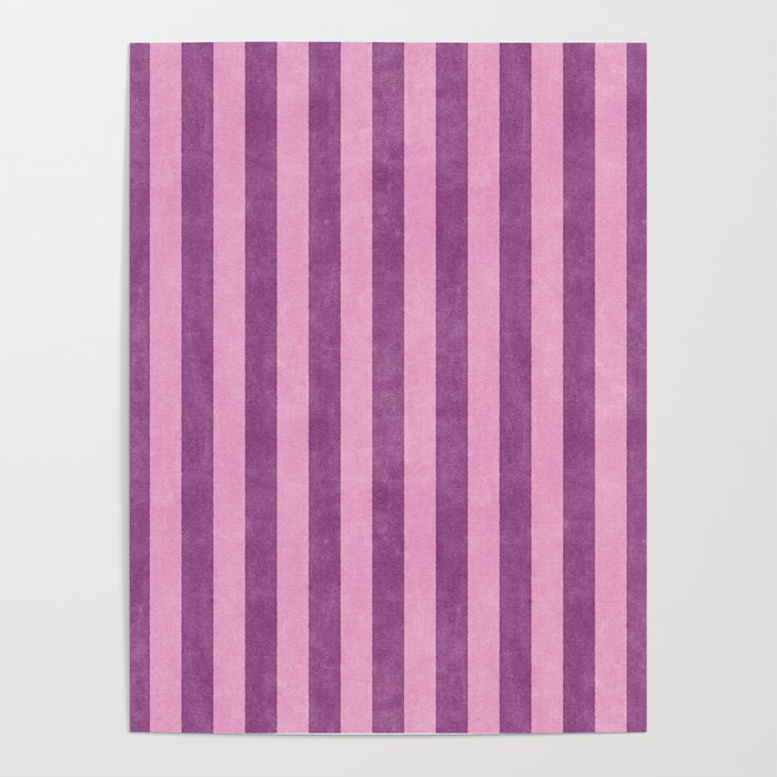STRIPES - 004 - purple Poster Gallery Image 4