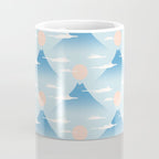 Cat Mountain Cloud pattern 1 Coffee Mug Gallery Image 4