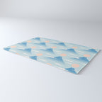 Cat Mountain Cloud pattern 1 Rug Gallery Image 3