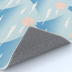 Cat Mountain Cloud pattern 1 Rug Gallery Image 4