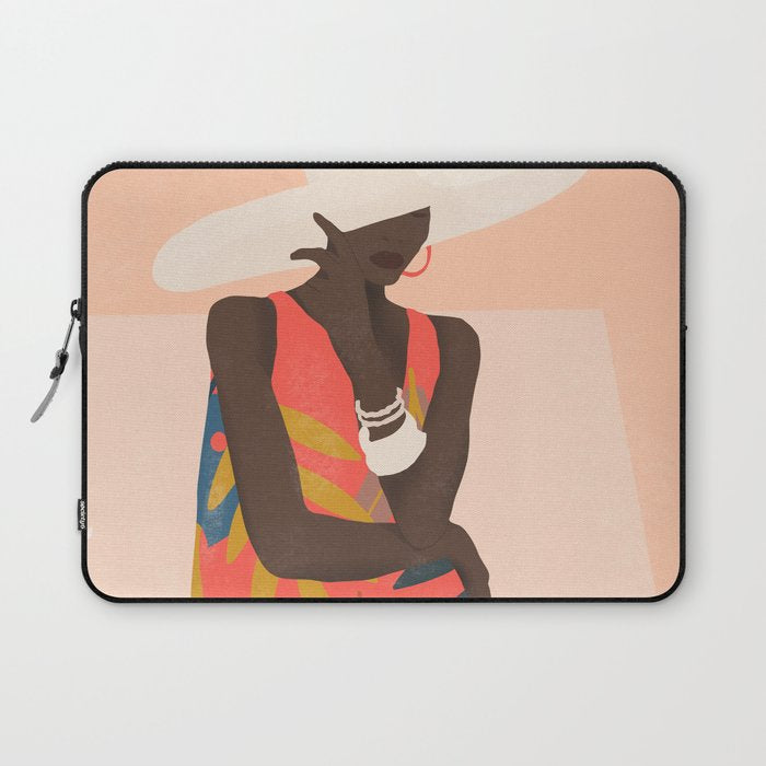 Tropical Girl 19 Laptop Sleeve Gallery Image 1