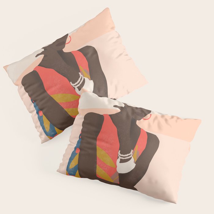 Tropical Girl 19 Pillow Sham Gallery Image 3