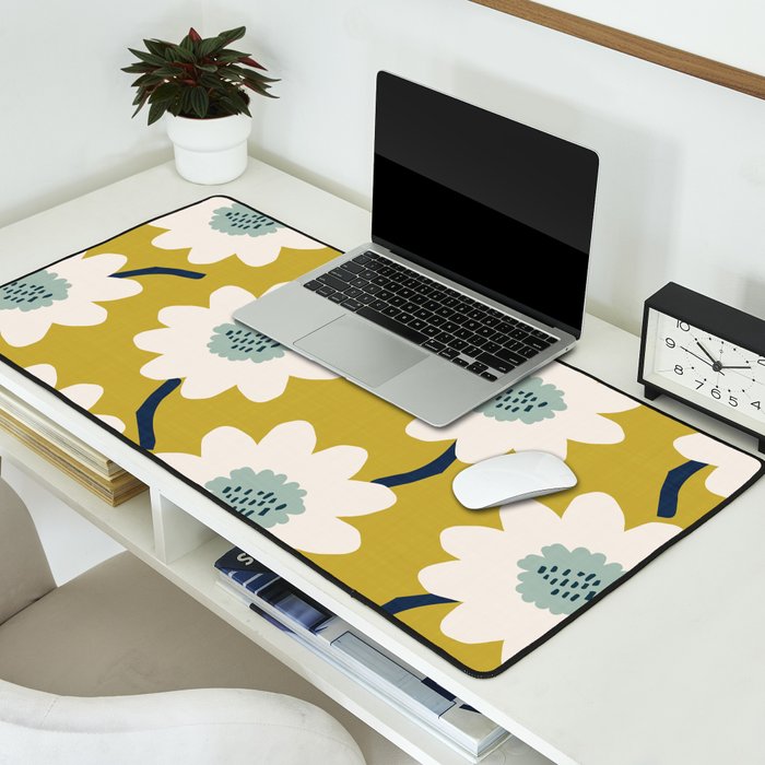 Flower field - fresh Desk Mat Gallery Image 2
