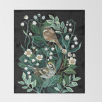 Lily of The Valley Throw Blanket Gallery Image 2