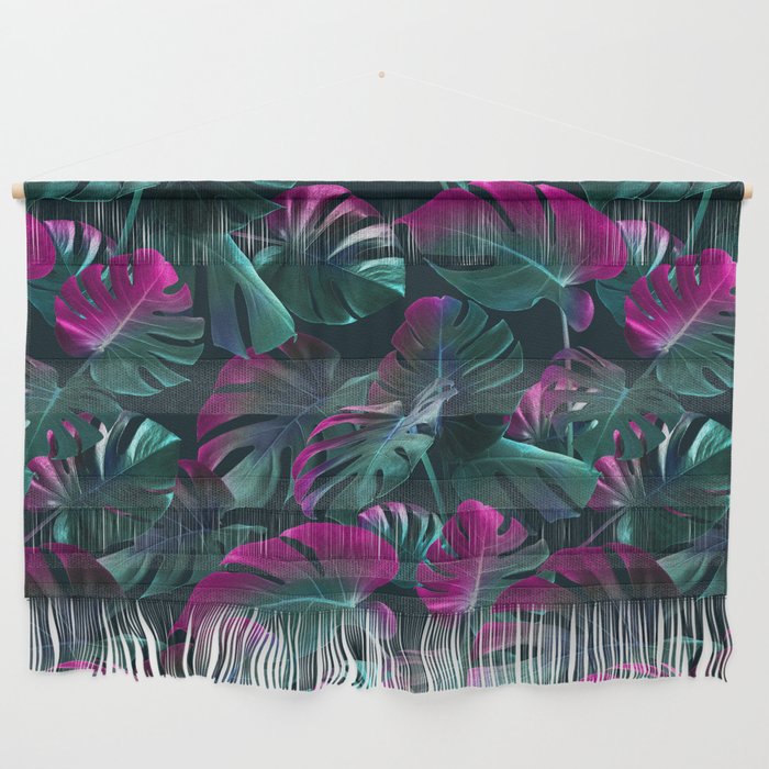 Tropical Monstera Leaf Garden Wall Hanging Gallery Image 1