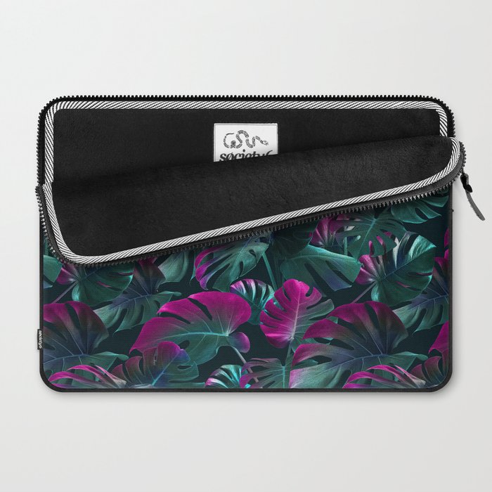 Tropical Monstera Leaf Garden Laptop Sleeve Gallery Image 2