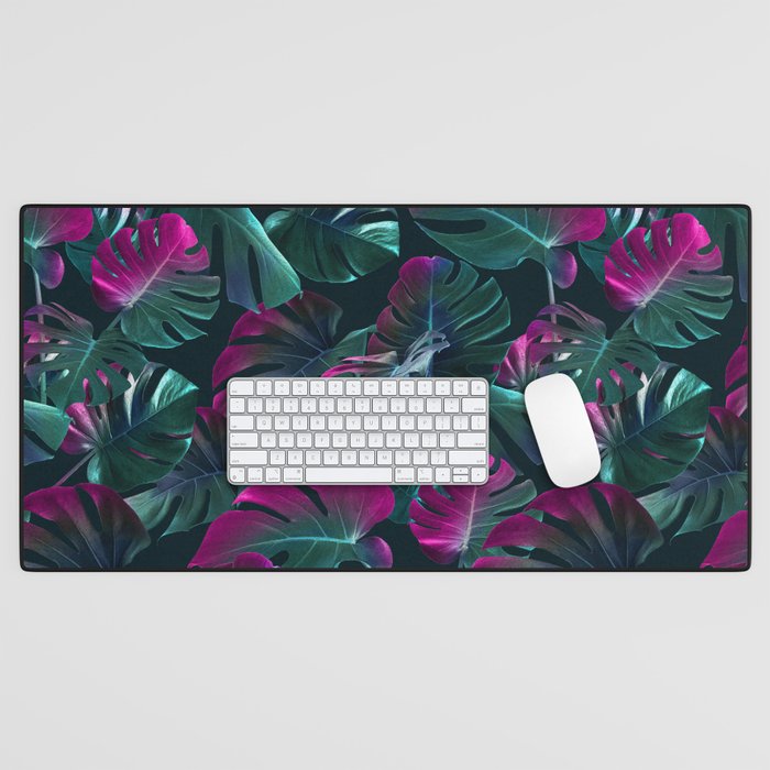 Tropical Monstera Leaf Garden Desk Mat Gallery Image 1