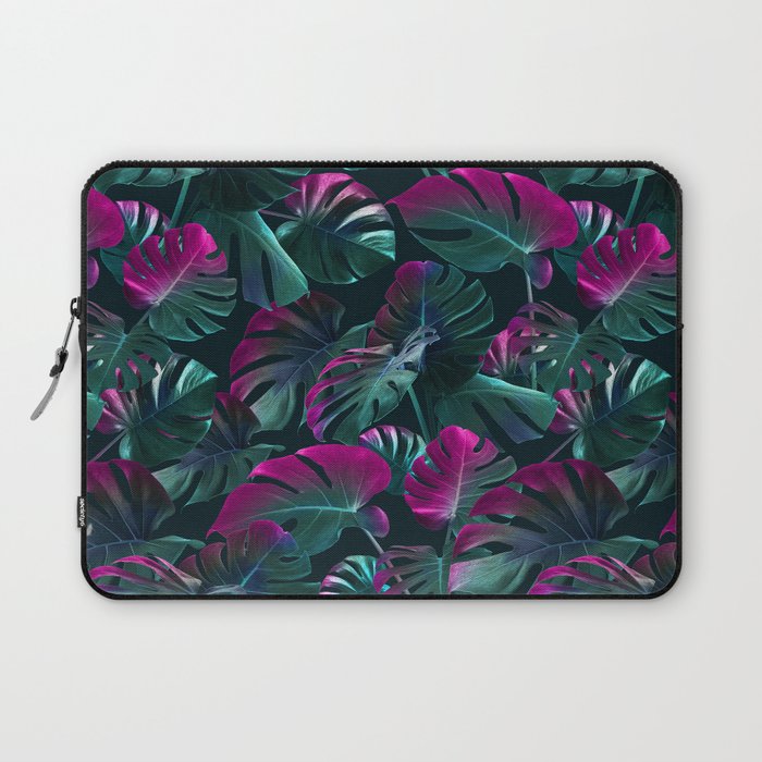Tropical Monstera Leaf Garden Laptop Sleeve Gallery Image 1