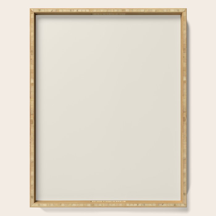 Solid Cream (Off White) Serving Tray Gallery Image 1