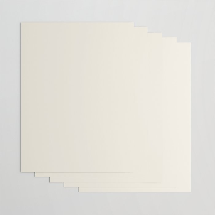 Solid Cream (Off White) Wrapping Paper Gallery Image 3