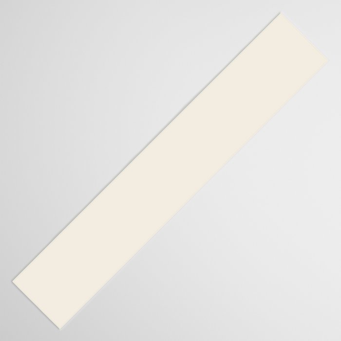 Solid Cream (Off White) Table Runner Gallery Image 3
