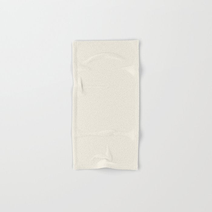 Solid Cream (Off White) Bath Towel Gallery Image 1