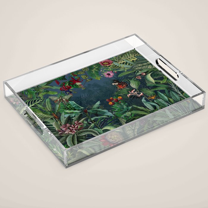 Midnight rainforest I Acrylic Tray Gallery Image 1