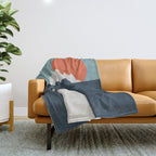 Cat Landscape 3 : Cat road Throw Blanket Gallery Image 1