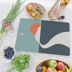 Cat Landscape 3 : Cat road Cutting Board Gallery Image 2