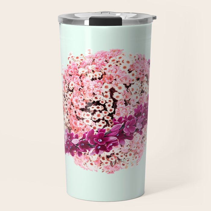FLORAL PLANET Travel Mug Gallery Image 1