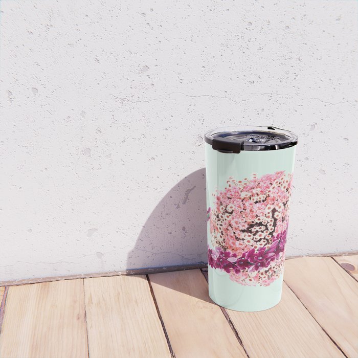 FLORAL PLANET Travel Mug Gallery Image 4
