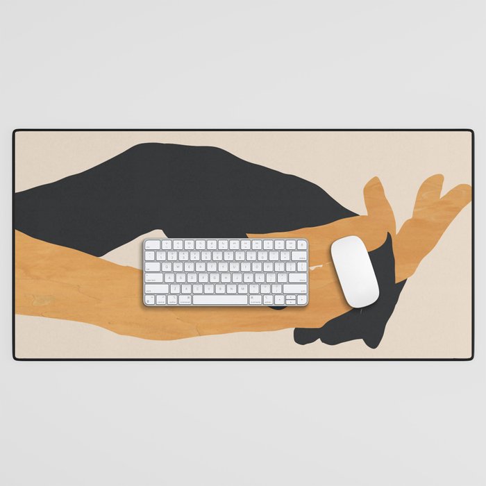 Holding Hands 2 Desk Mat Gallery Image 1
