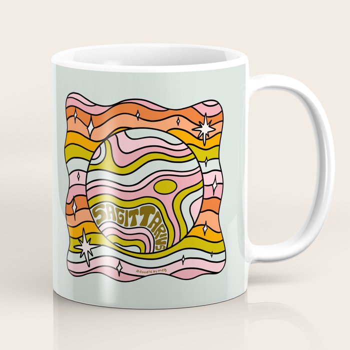 Sagittarius Planet Coffee Mug Gallery Image 1