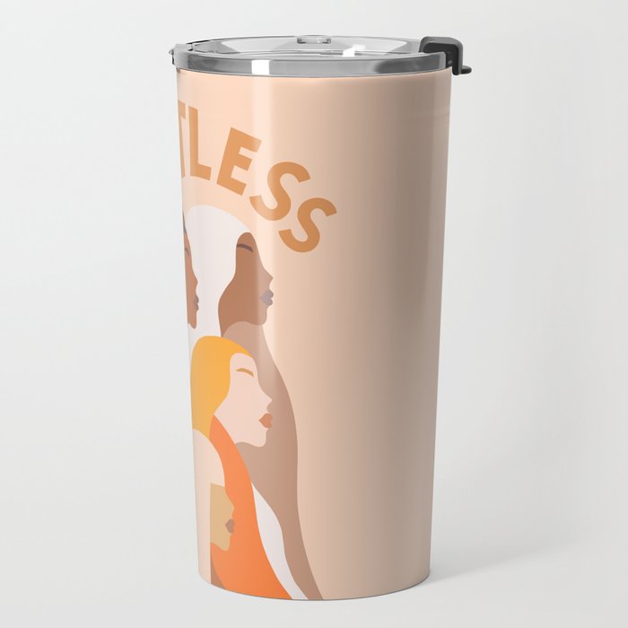Girl Power - We are limitless  Travel Mug Gallery Image 2