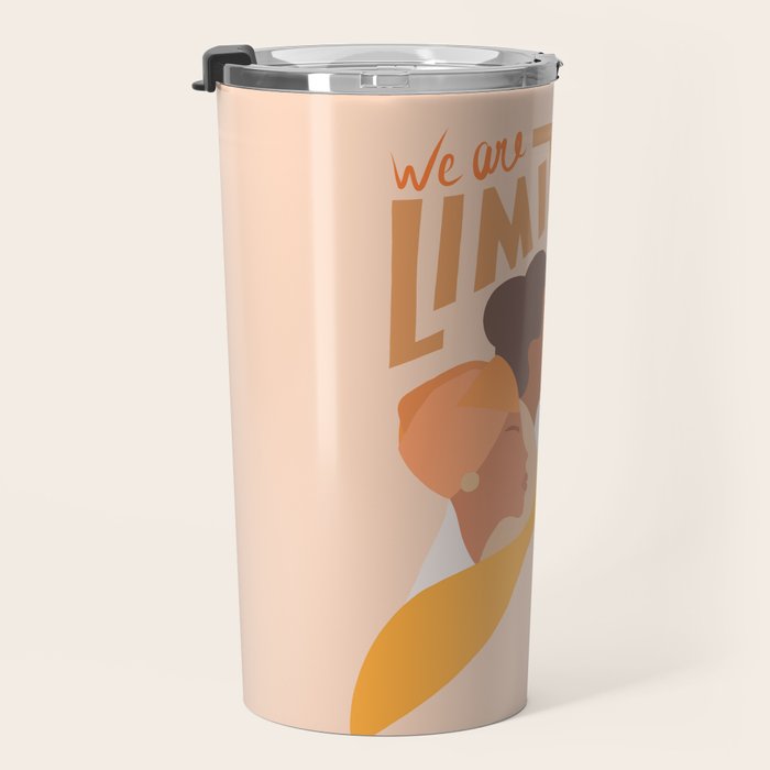 Girl Power - We are limitless  Travel Mug Gallery Image 3