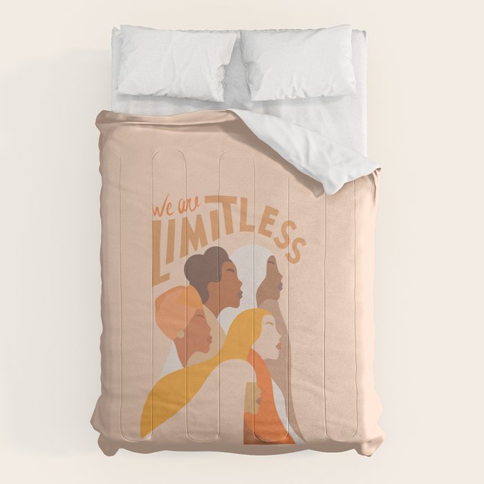 Girl Power - We are limitless  Comforter Gallery Image 6