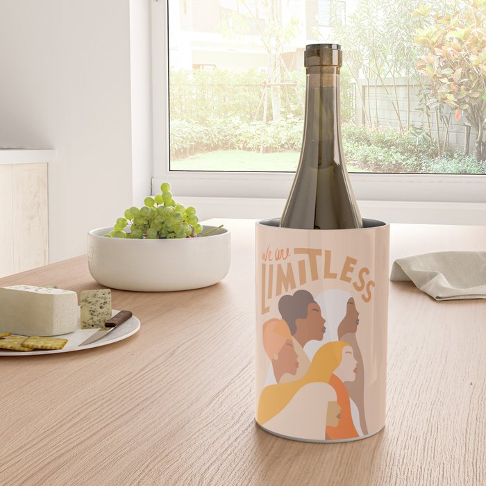 Girl Power - We are limitless  Wine Chiller Gallery Image 4