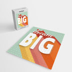 DREAM BIG - positive typography Jigsaw Puzzle Gallery Image 2
