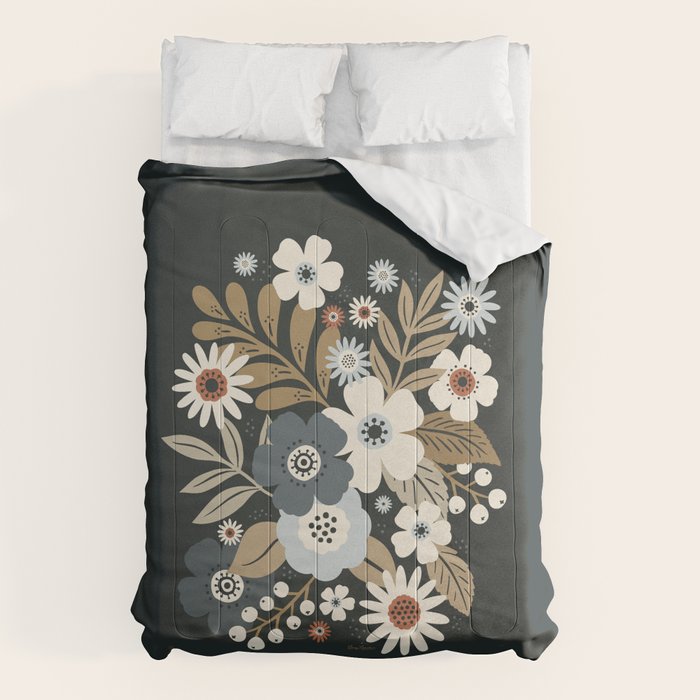 Fall Floral Botanicals Comforter Gallery Image 6