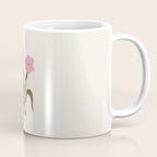 Flower Market, Vienna, Modern Art, Botanical retro art Coffee Mug Gallery Image 1