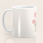 Flower Market, Vienna, Modern Art, Botanical retro art Coffee Mug Gallery Image 3