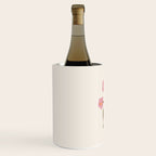 Flower Market, Vienna, Modern Art, Botanical retro art Wine Chiller Gallery Image 2