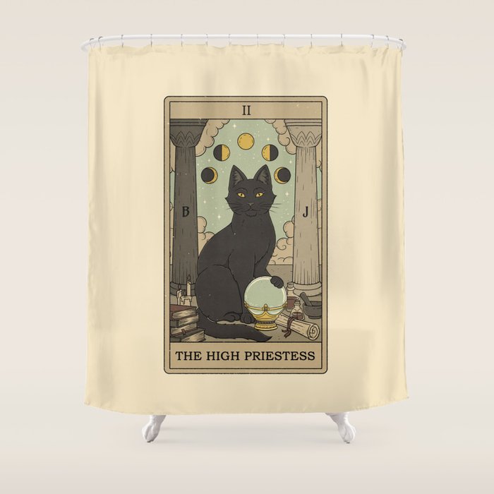 The High Priestess Shower Curtain Gallery Image 1