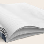 Gray Black Gradient Flowing Abstract Painting Notebook Gallery Image 2