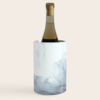 Gray Black Gradient Flowing Abstract Painting Wine Chiller Gallery Image 2