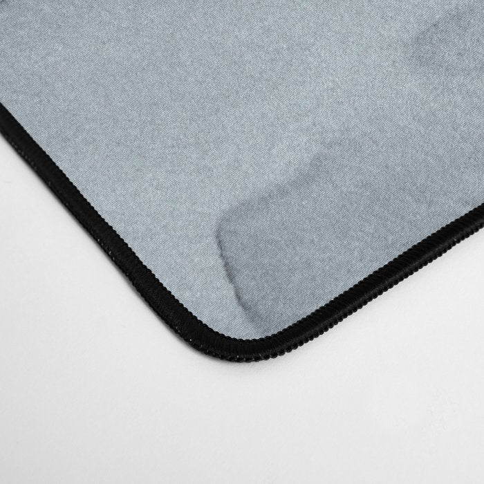 Gray Black Gradient Flowing Abstract Painting Desk Mat Gallery Image 4