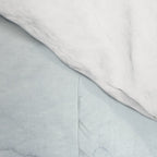 Gray Black Gradient Flowing Abstract Painting Comforter Gallery Image 4
